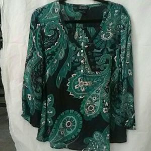 Lucky Brand Long Sleeve blouse